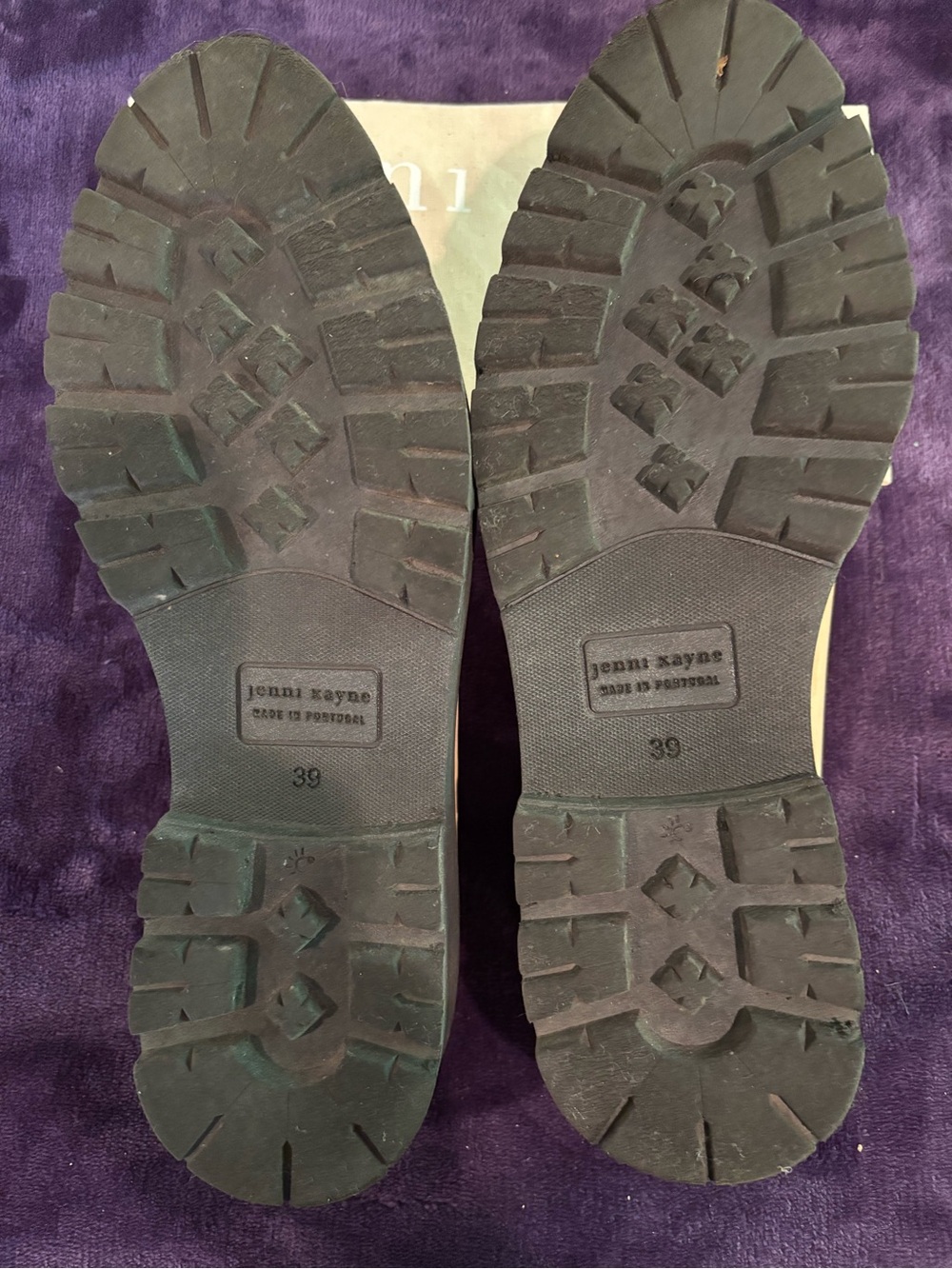 Jenni Kayne Sand Suede Chunky Heel mules - Picture 4 of 5